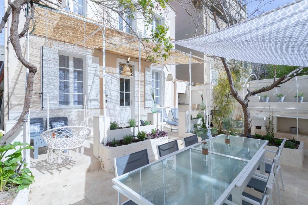 La Maison De Famille 3 Chambres 8 Pers Terrasse Parking Clim Marseille Luaran gambar